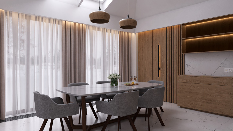 Дизайн проект дома, 88 кв. м, г. Самара, п. Кириллинский