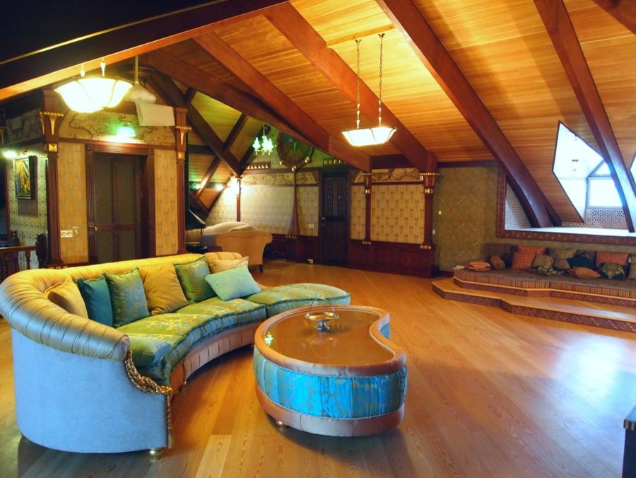 Проект мансарда частного дома