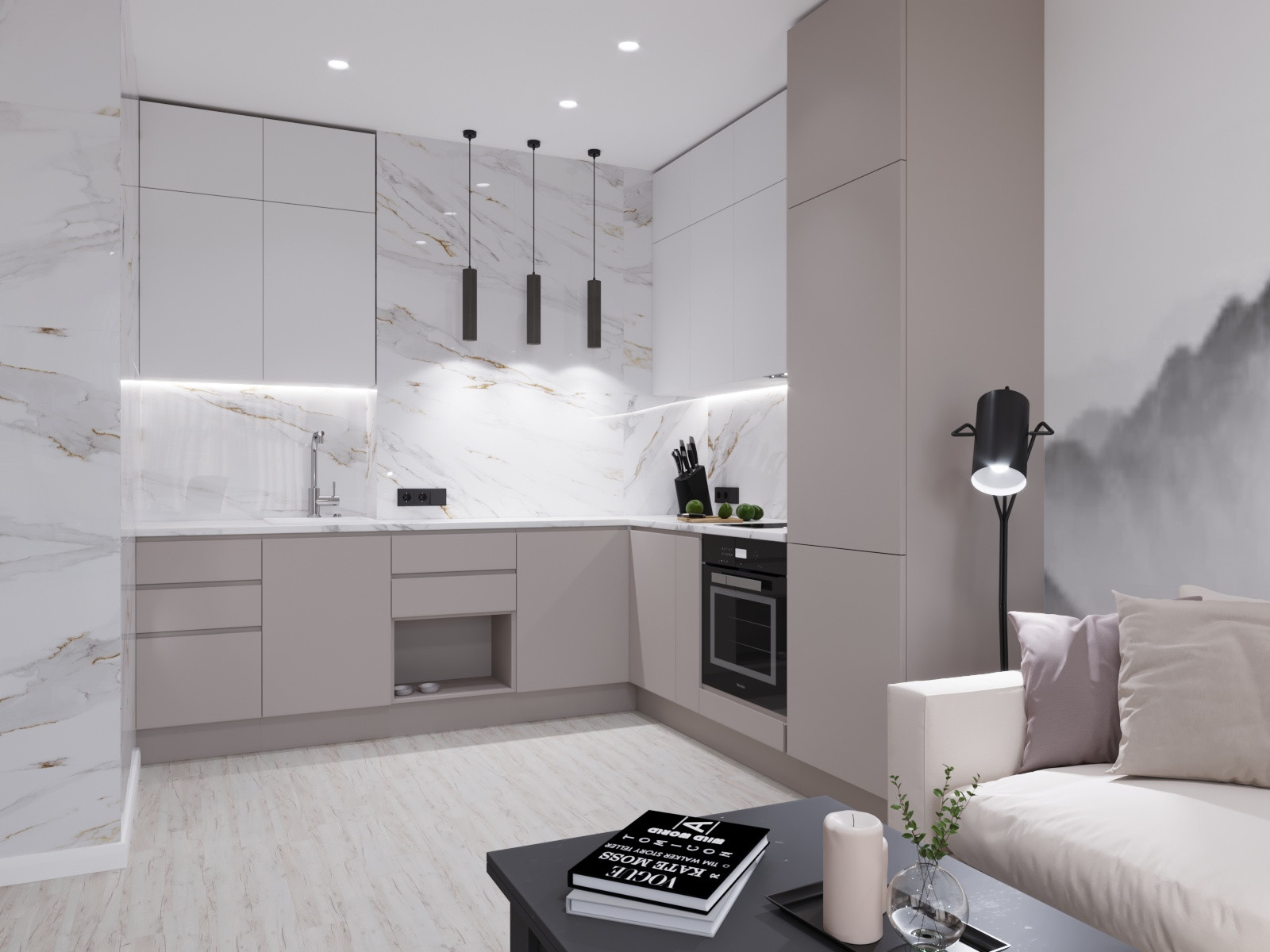 Легкий, юношеский интерьер