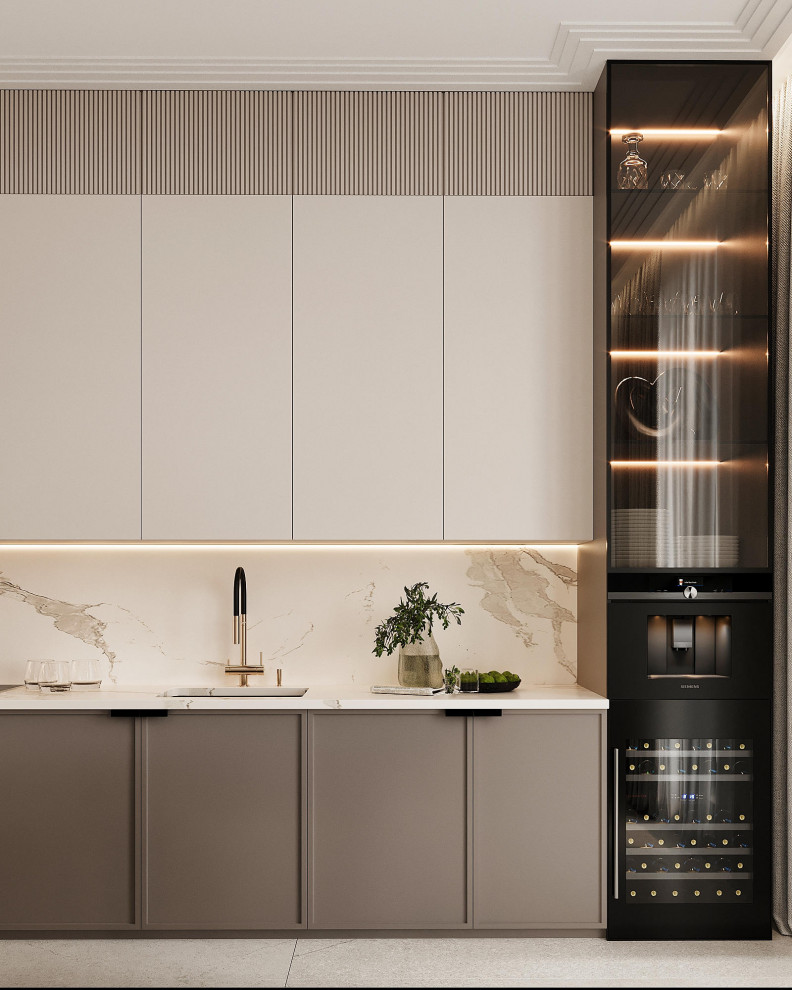 Легкая современная классика в дизайне квартиры для ЖК "Модум" - 97 м2