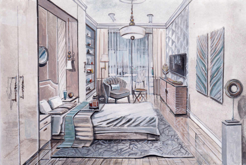 ШИК Клубный дом на Басманной 74 м2