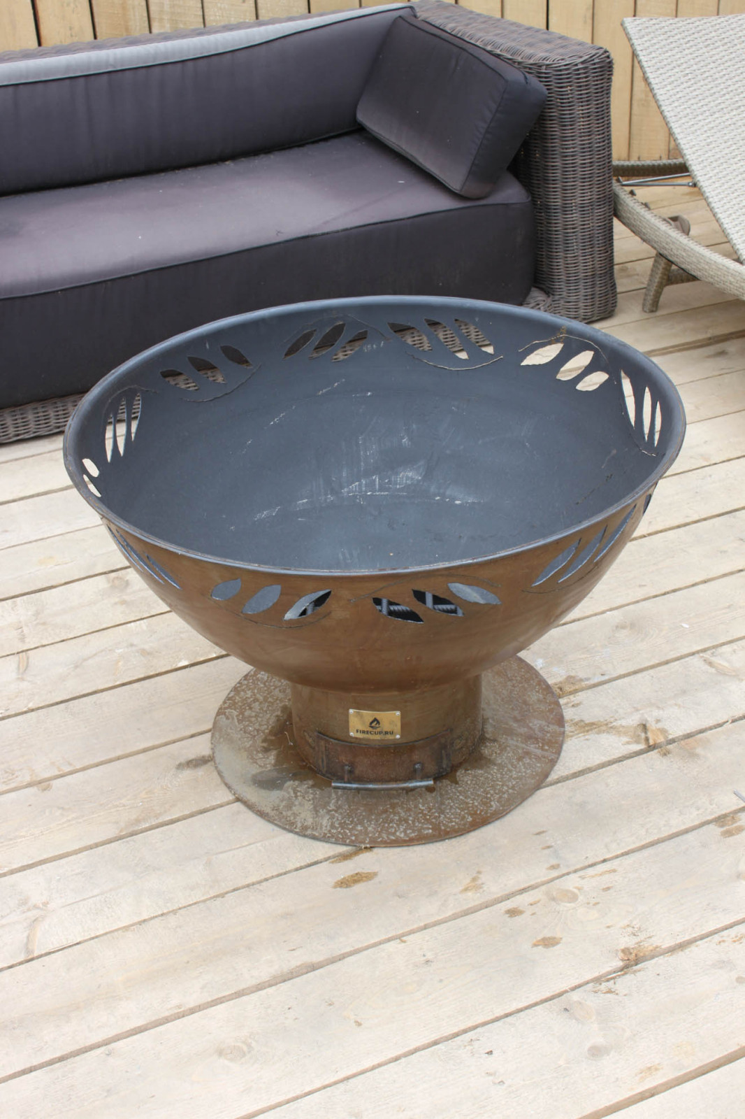 Лепестки большой очаг Firecup