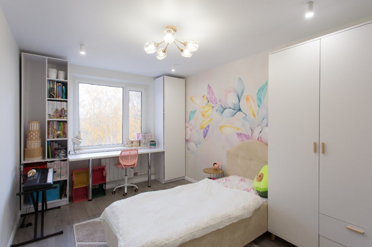 Обложка проекта: ремонт 3-х комнатной квартиры в ЖК "Крылья"