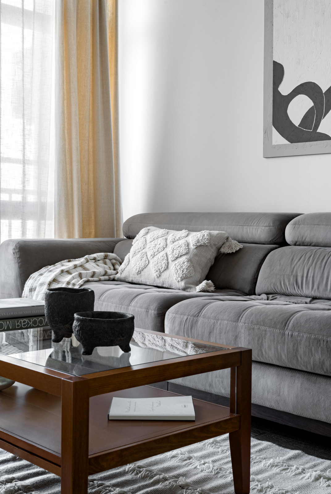 Стильная квартира в Москве. Съемка для дизайнера