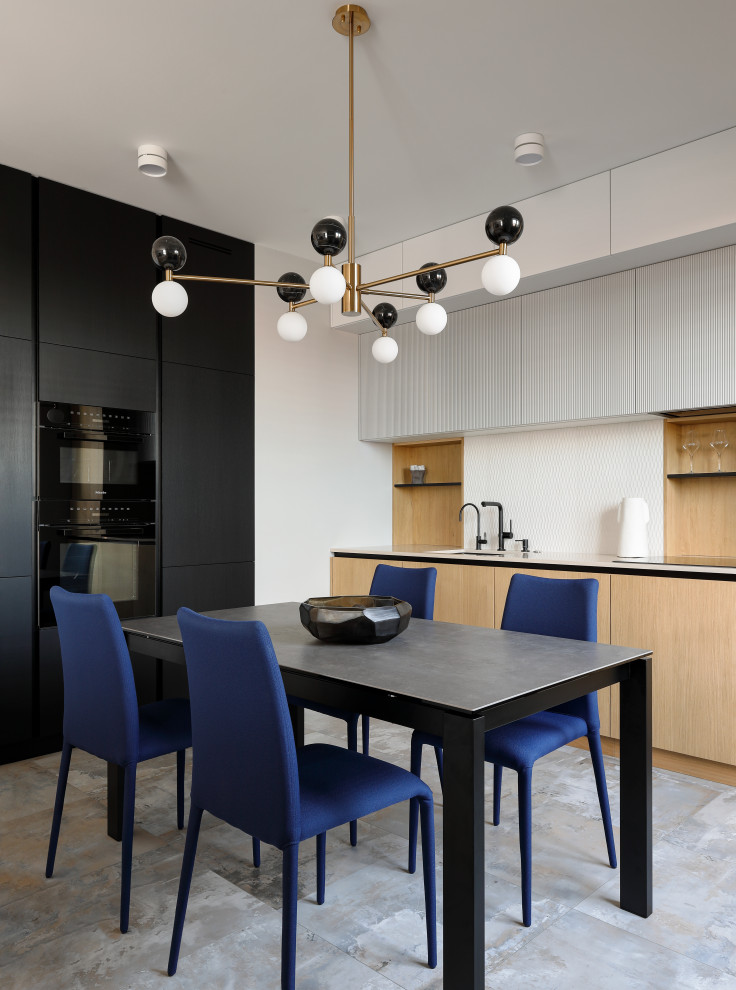 Light midecentury apartment / Квартира с легким флером midcentury