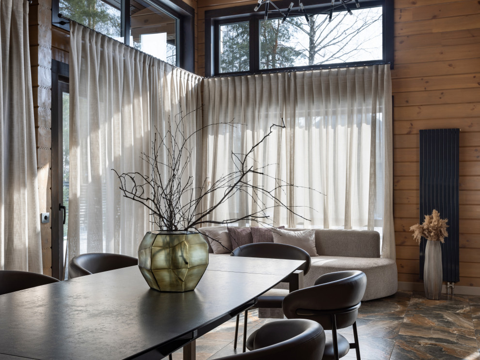 Загородный дом в стиле шале.