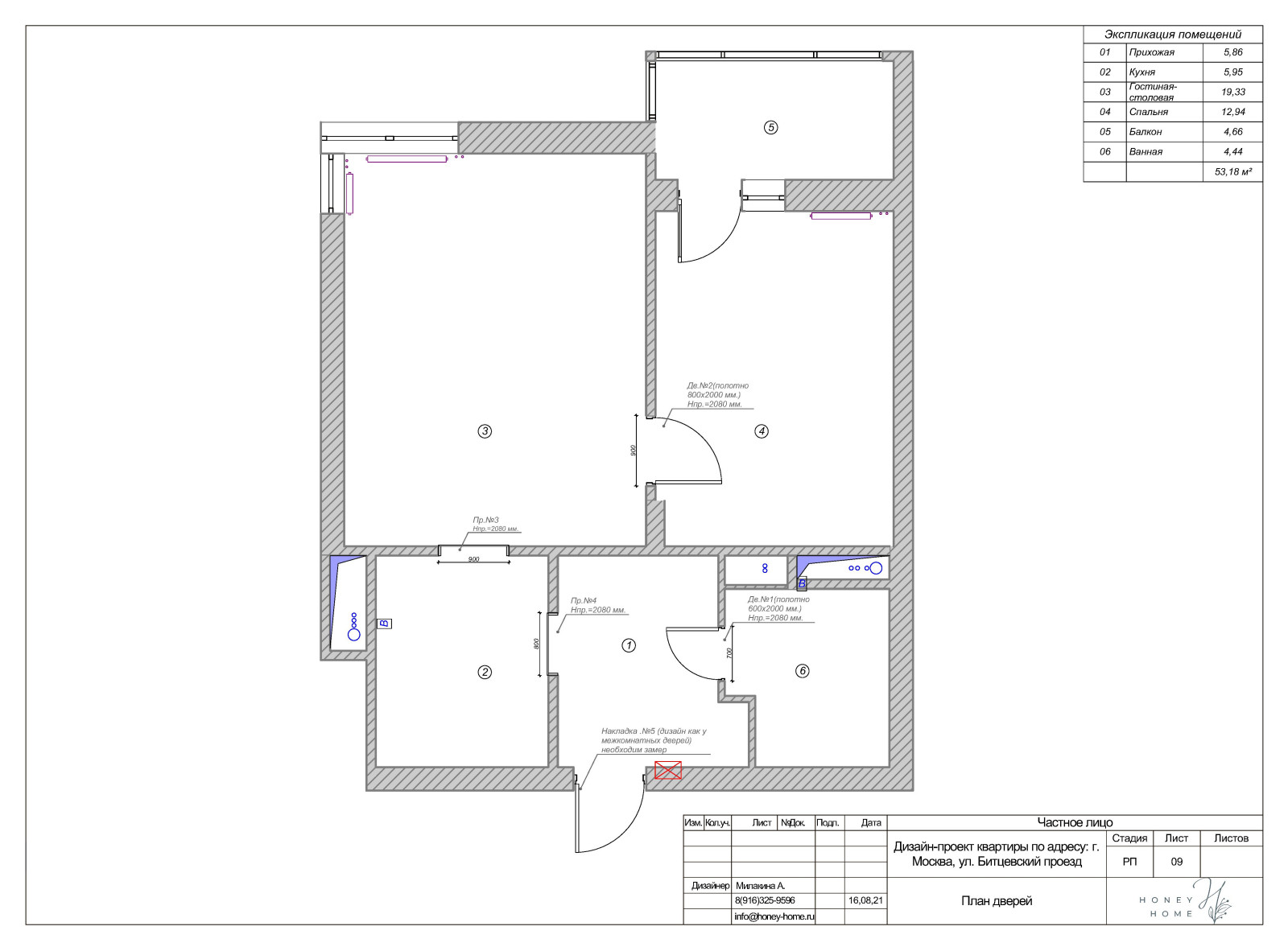 Квартира в г. Видное для студентки.