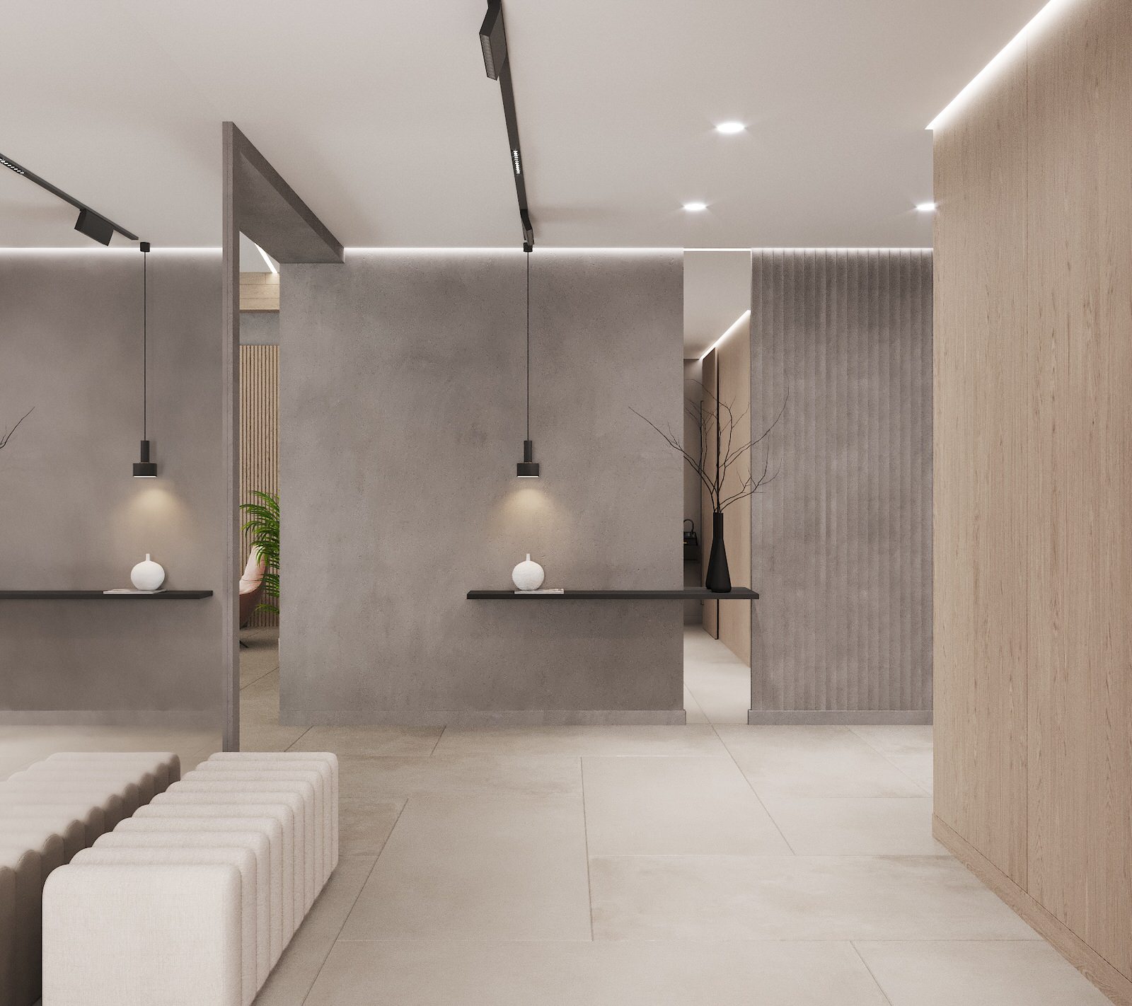 Загородный интерьер -гостиная, холл