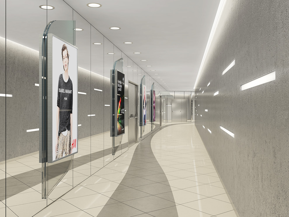 Дизайн интерьера МФК "Полежаевский"