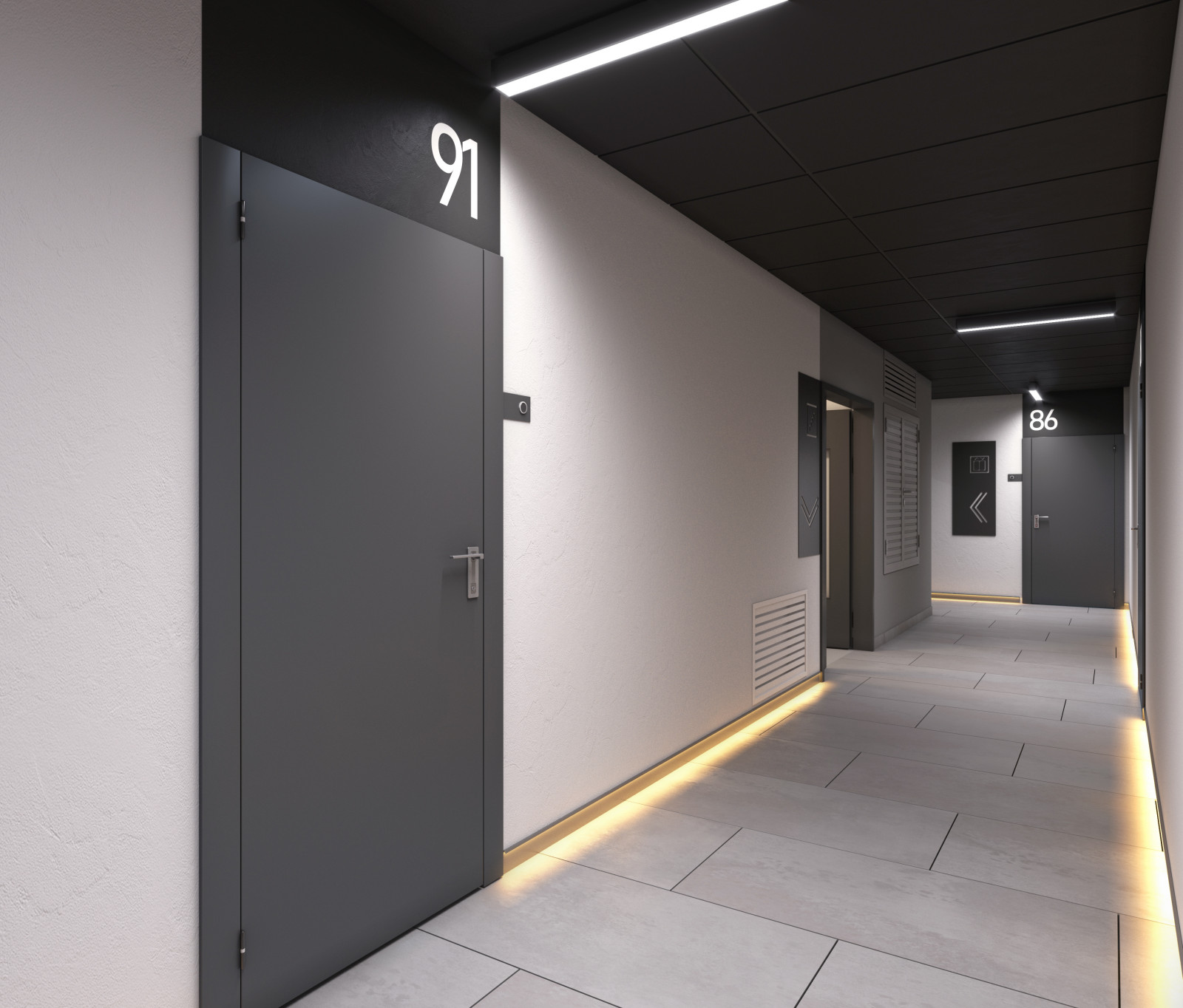 Интерьеры МОП ЖК "НОРМАНДИЯ НЕМАН", СК "СТРИЖИ"