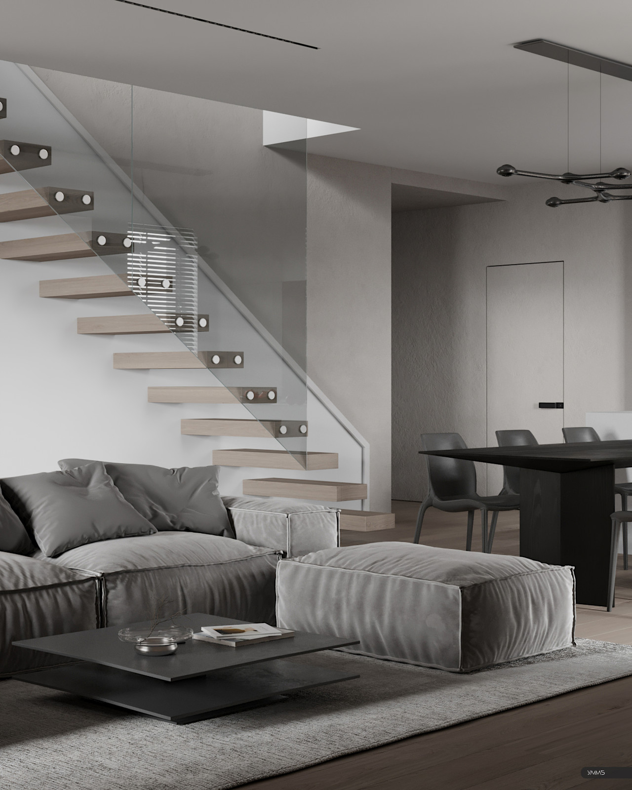 Двухуровневая квартира 170м², ЖК "Амалиенау Хаус" г. Калининград