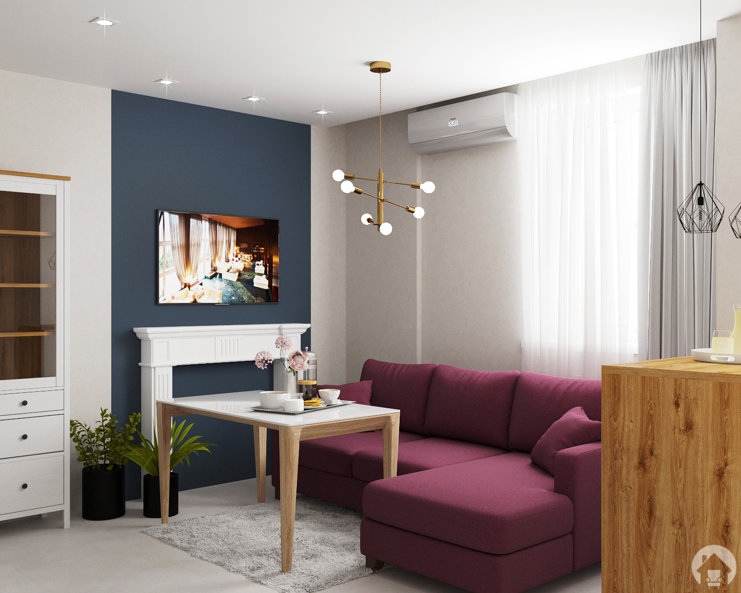 Дизайн-проект квартиры на Санаторной (новый)