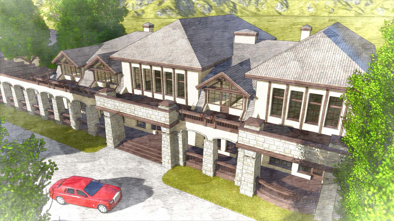 Эскизы Графика Проекты