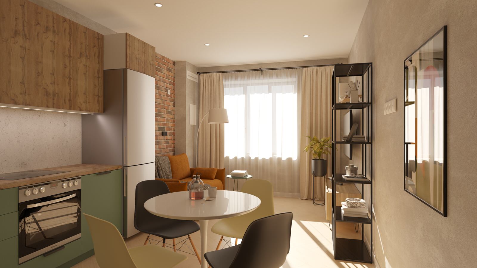 Двухкомнатная квартира для сдачи в аренду