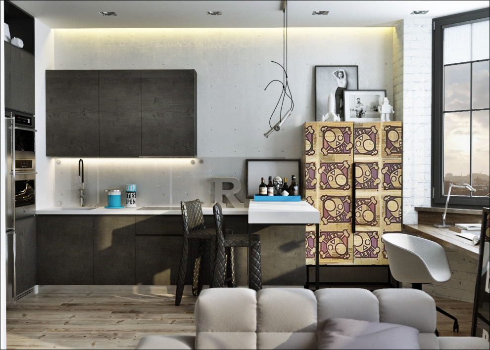 Обложка проекта: Квартира для "брутала"