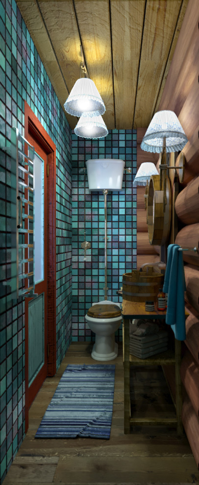 Гостевой деревянный домик, 2 этажа,