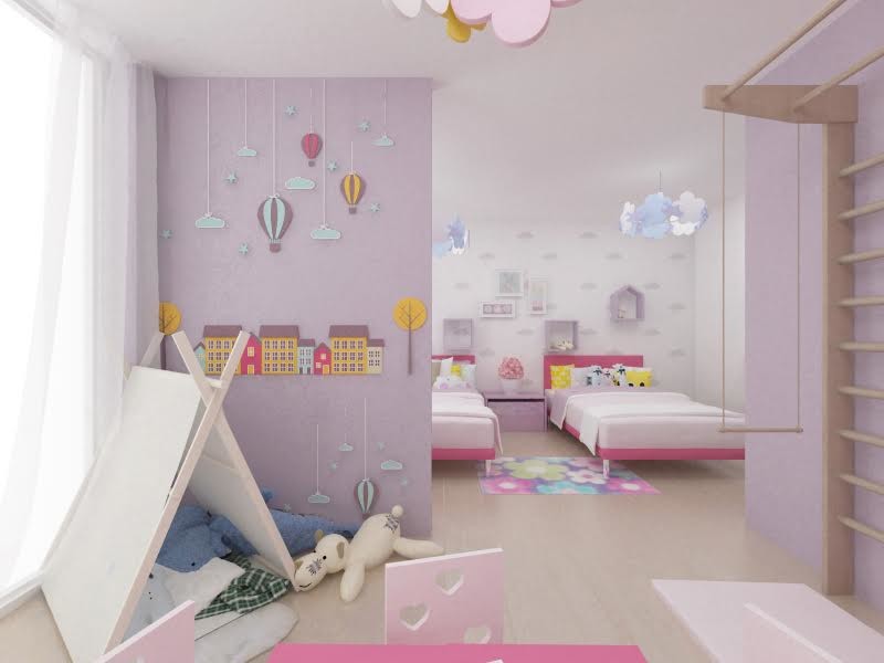 3D проект квартиры в Швейцарии