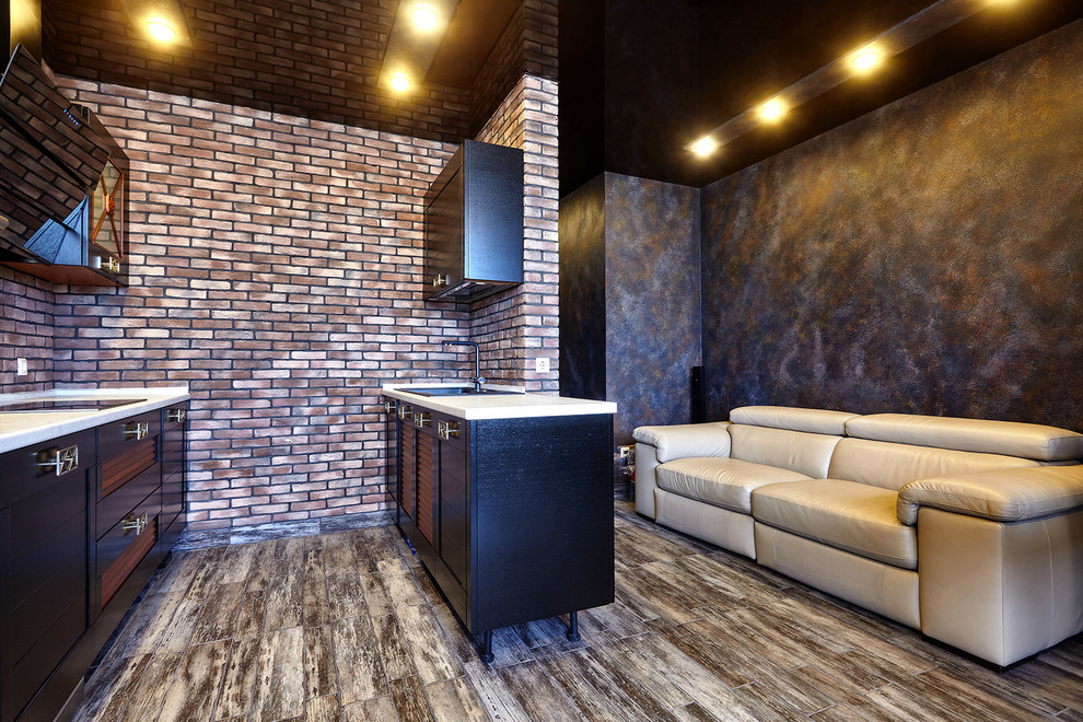 035 Квартира в темных тонах