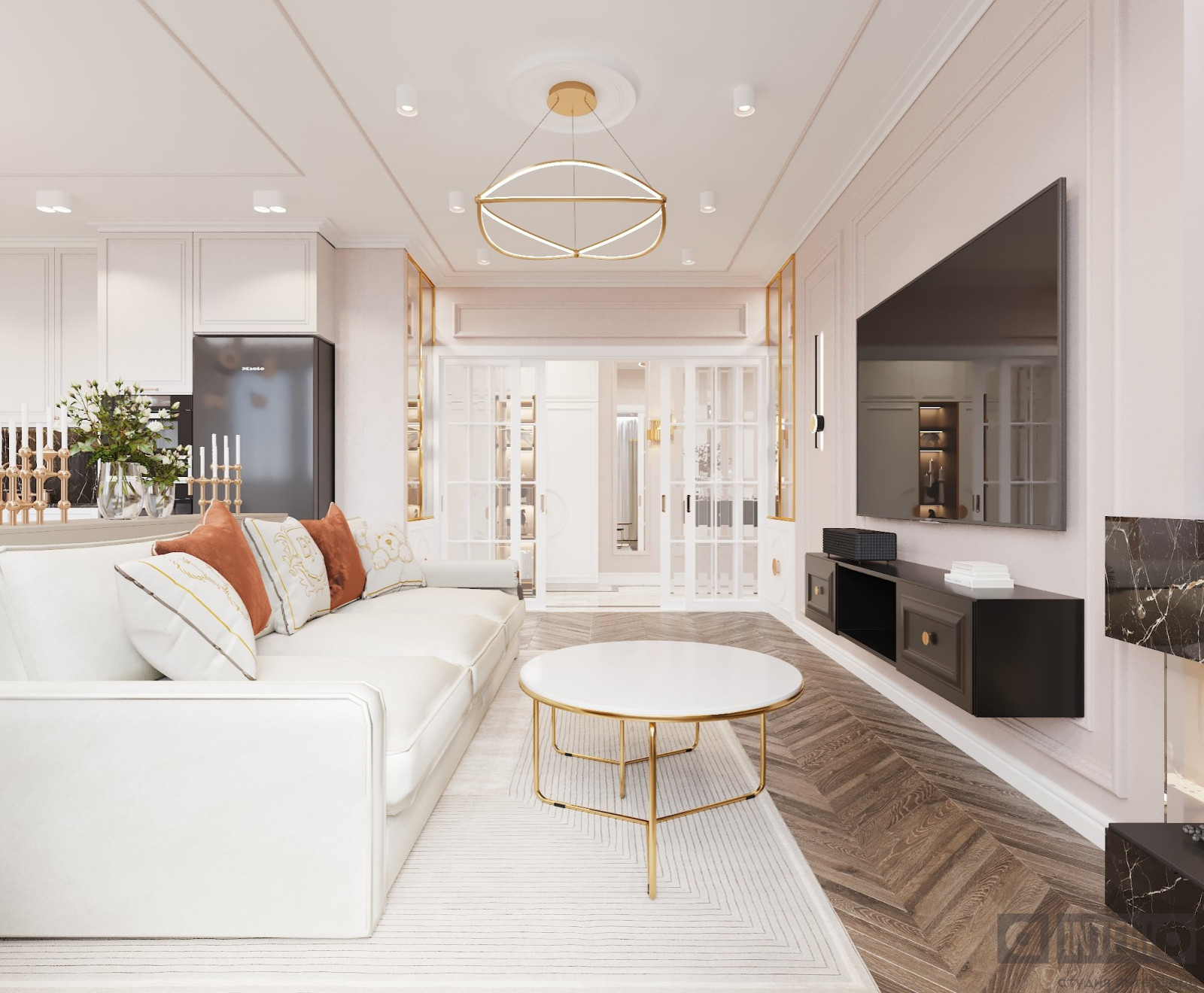 Пудровая неоклассика