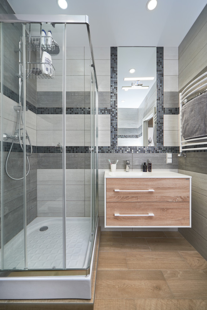 Интерьер квартиры для семьи с двумя детьми.