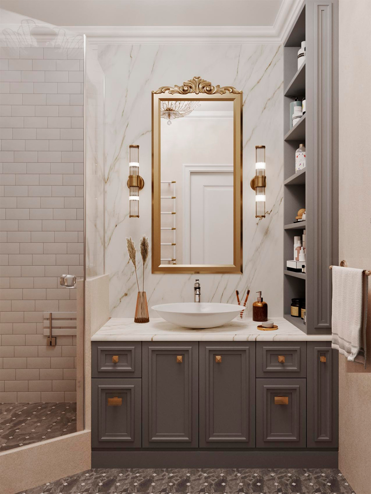 Дизайн интерьера квартиры  в ЖК "Легенда на  Дальневосточном"