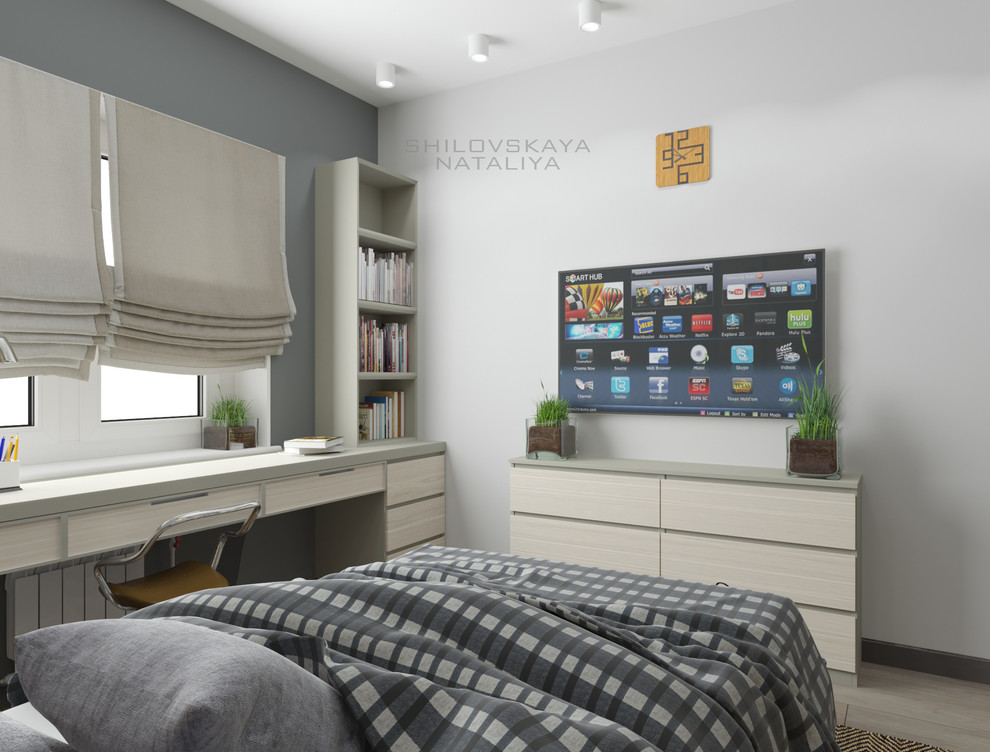 Проект трехкомнатной квартиры ул. Балмочных, г. Липецк