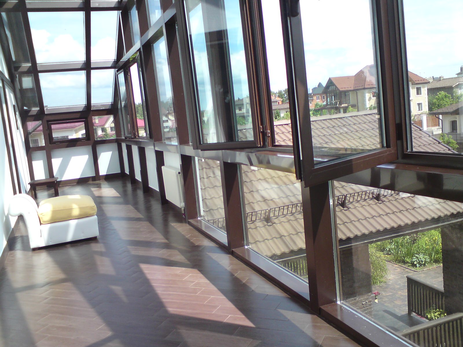 Обложка проекта: Зимний сад, пристройка,на стальном каркасе.