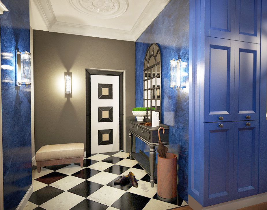 История про синий диван