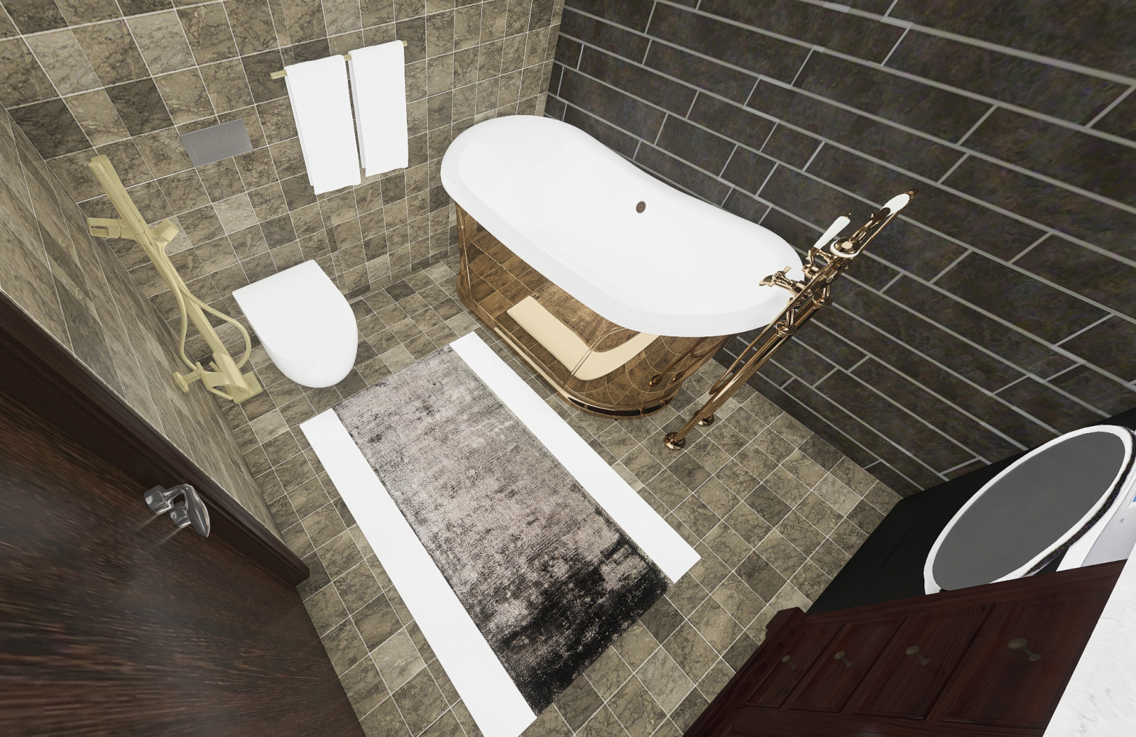 Проект moi aussi 3-х комнатная квартира