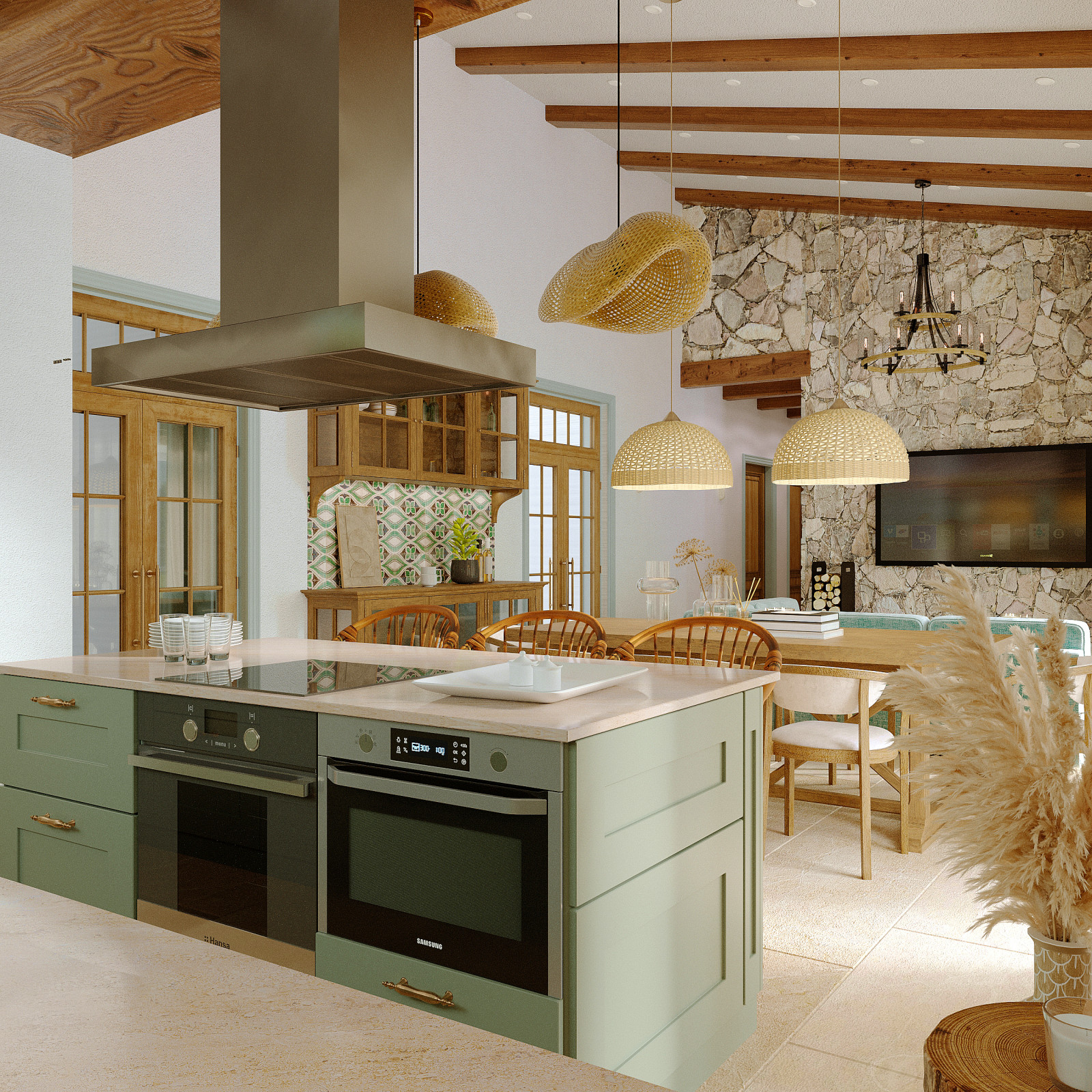 Интерьер загородного дома