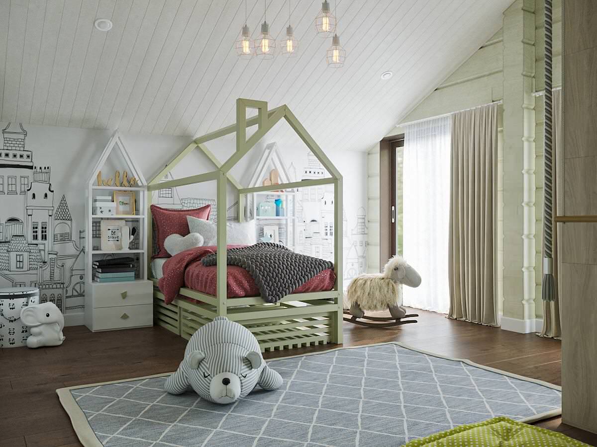 Загородный дом для молодой семьи