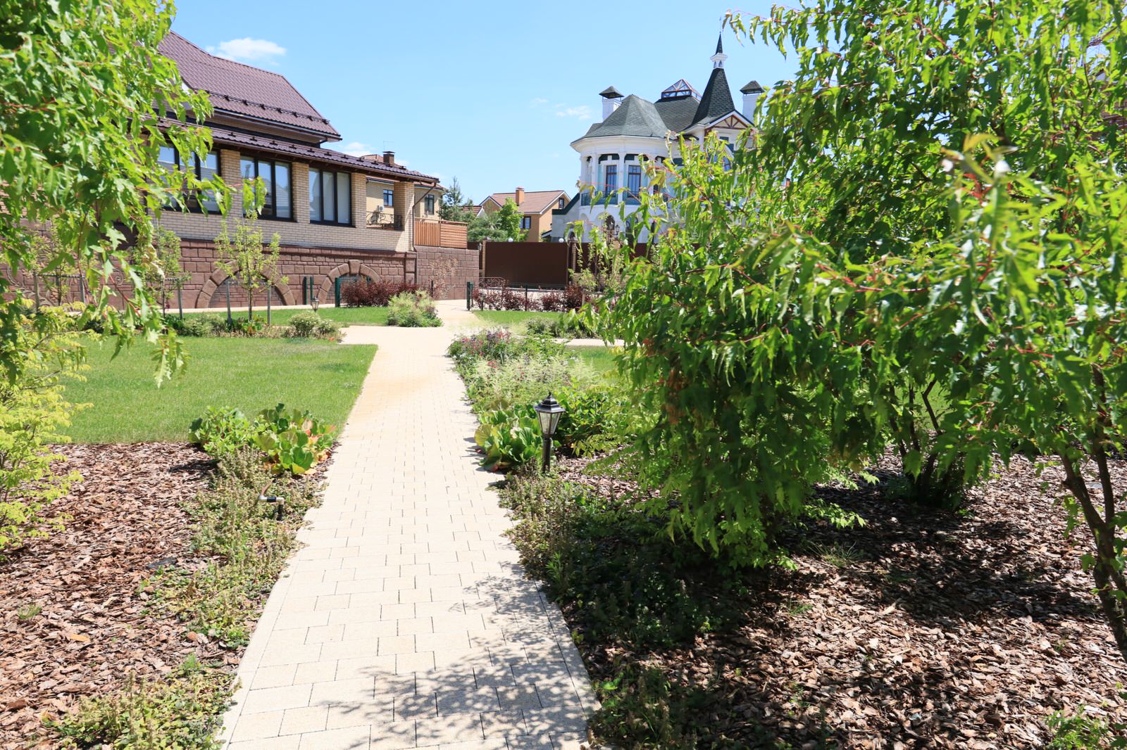 Сад с румянцем