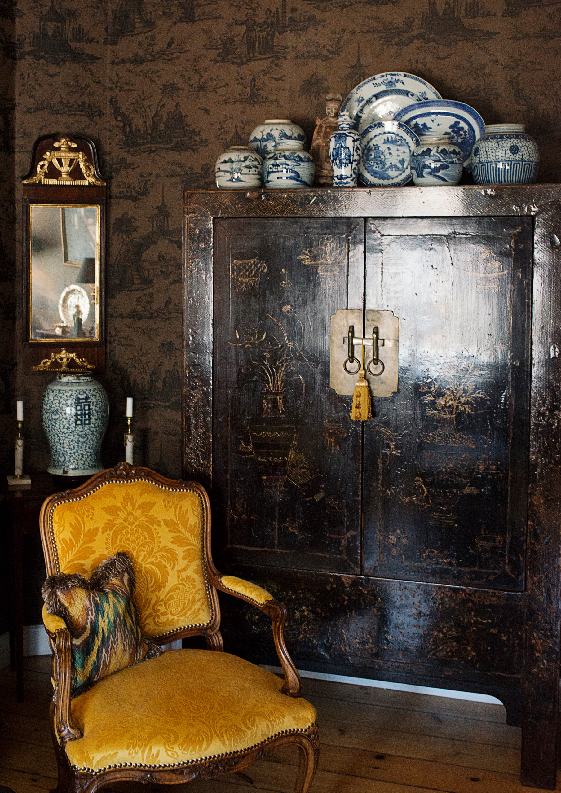 Houzz Дания: Декаданс и собрание редкостей в Вестербро