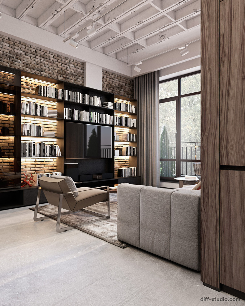 Moscow loft.