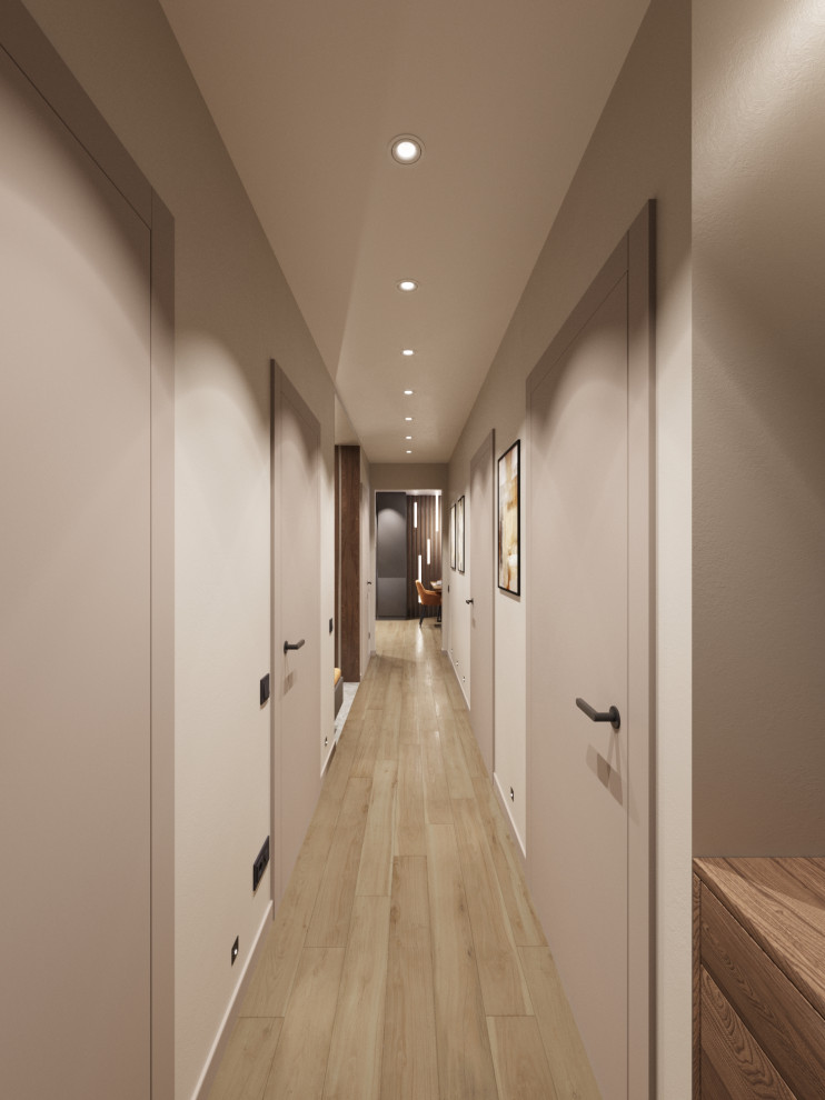 Дизайн-проект 4х комнатной квартиры 81 м2 для многодетной семьи