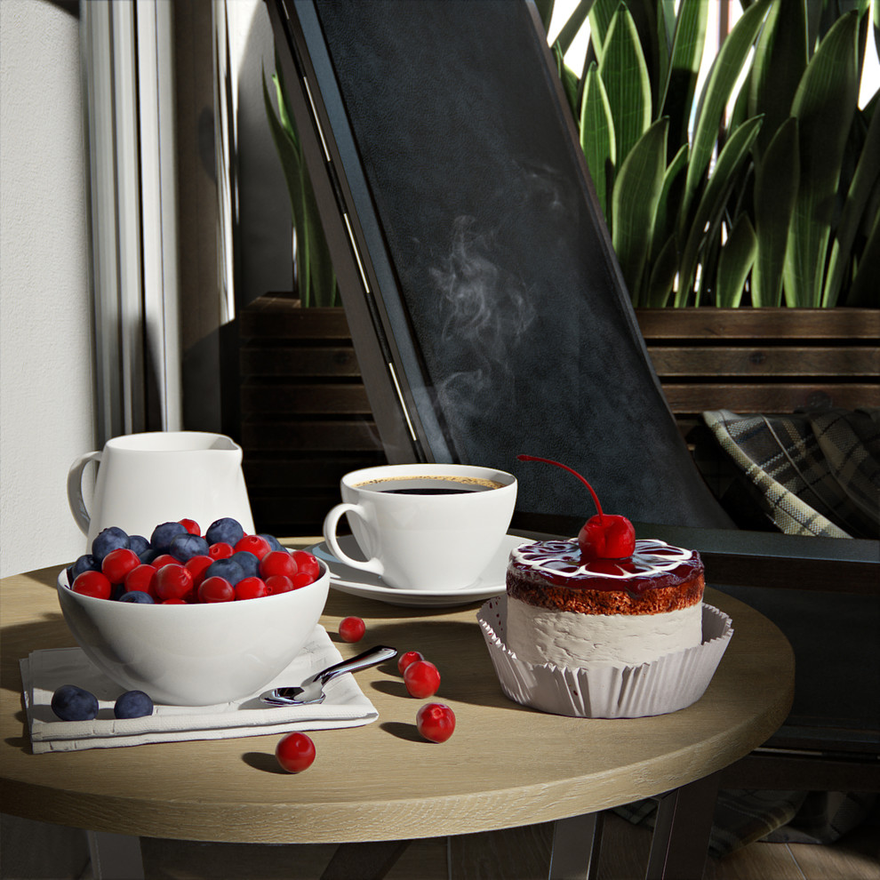 Лоджия с панорамными окнами на 18 этаже