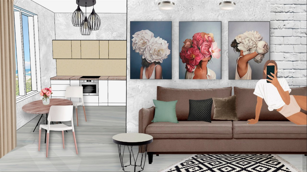 ЖК "Малиновка", 45 м2