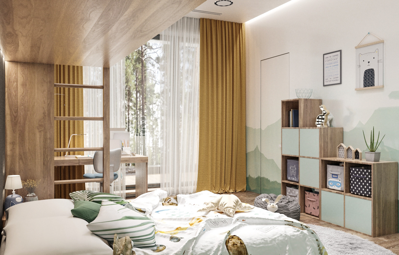 Private house interior Stoyanka