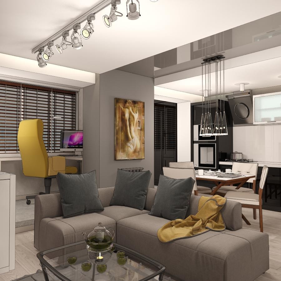 Однокомнатная квартира 2