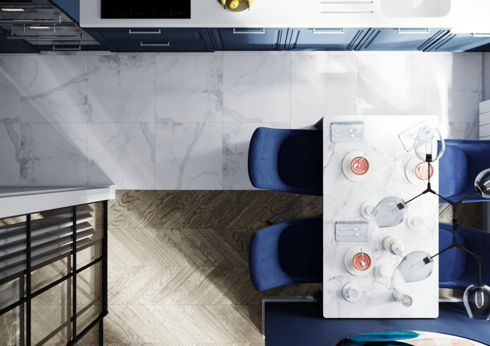 Квартира со стеклянной стеной.