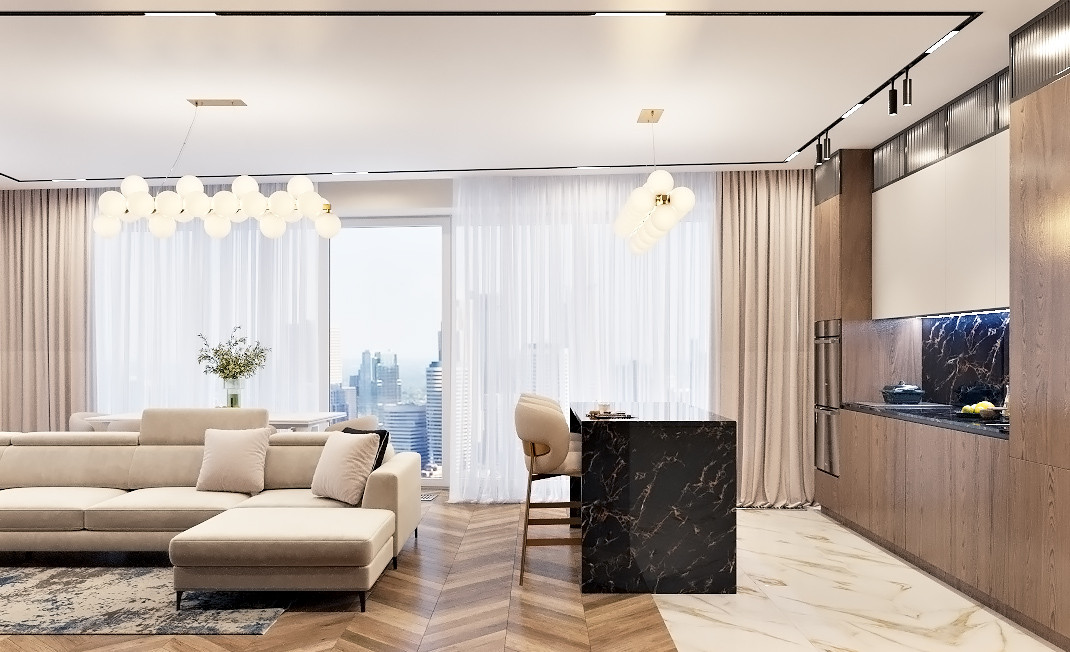 Обложка проекта: Проект квартиры, 130 м2