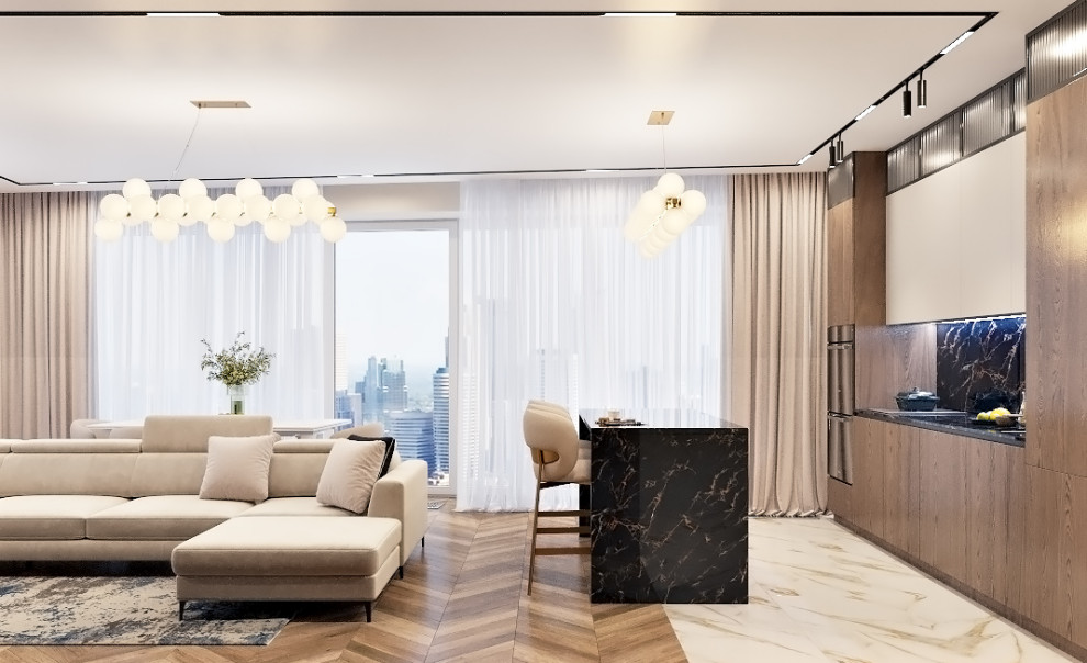 Обложка проекта: Проект квартиры, 130 м2