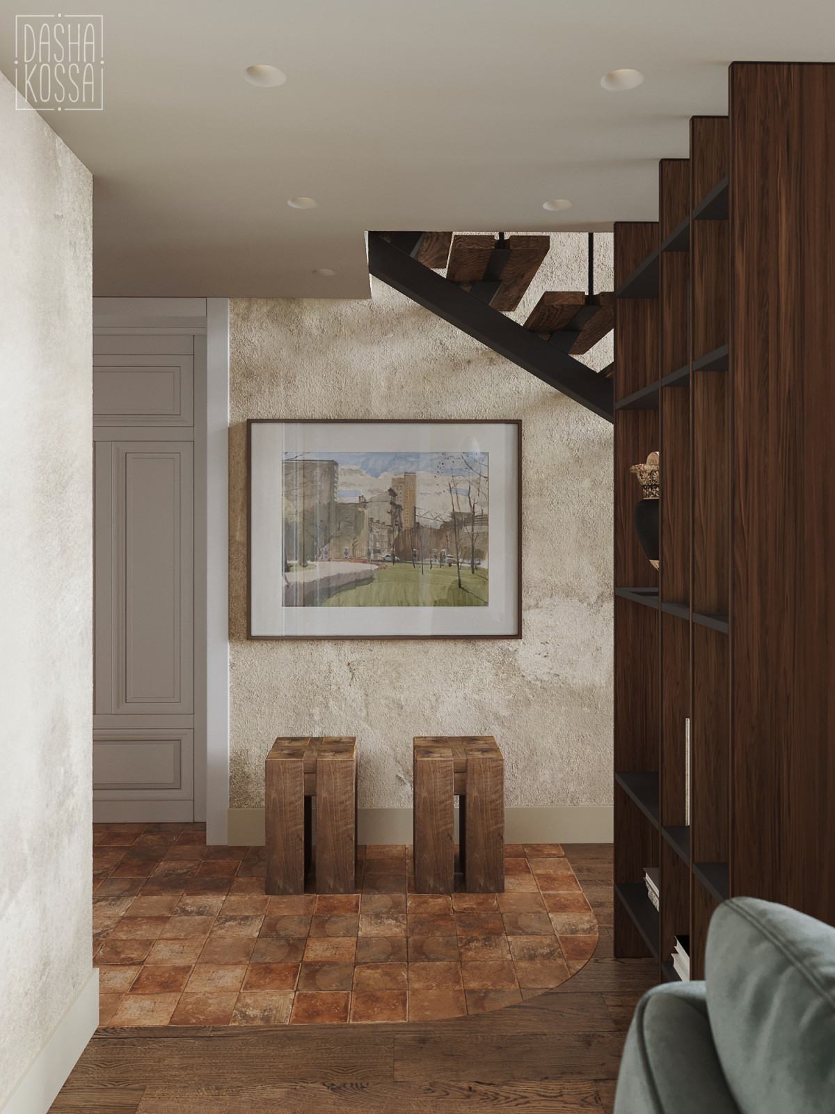 Fairy Wood. Двухуровневая квартира.