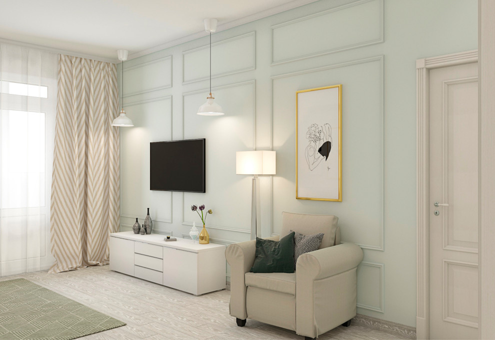 Обложка проекта: Проект квартиры для молодой девушки в городе Ставрополь.