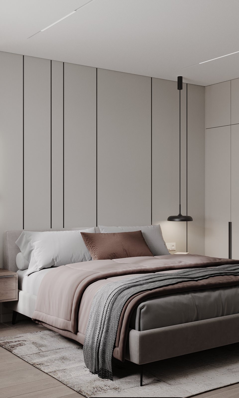 Интерьер квартиры в ЖК "Гармония"