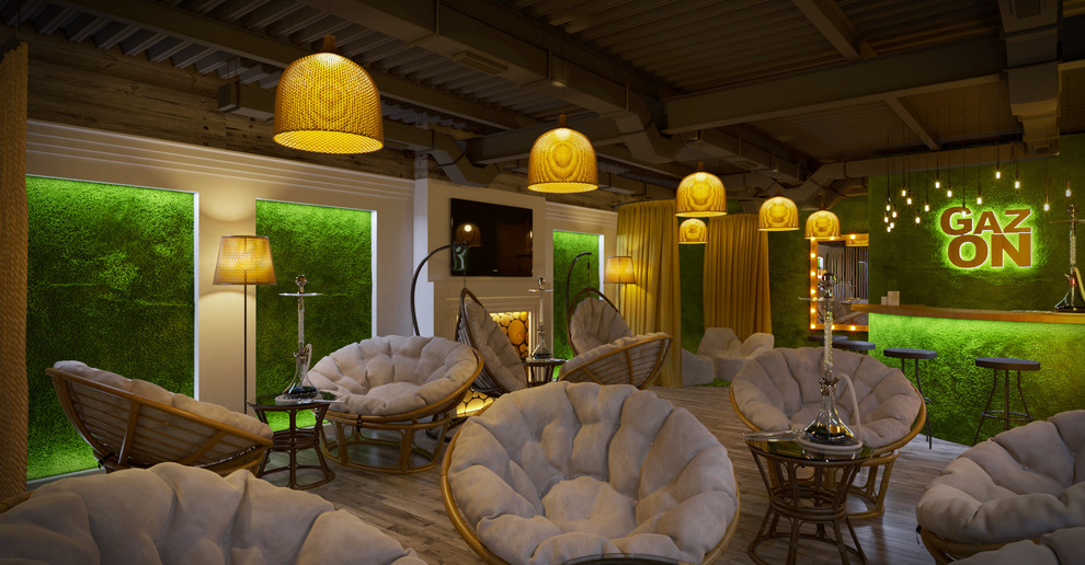 Обложка проекта: Кальянная - бар "GAZON" ТЦ Облака, Кузнецкий, 33