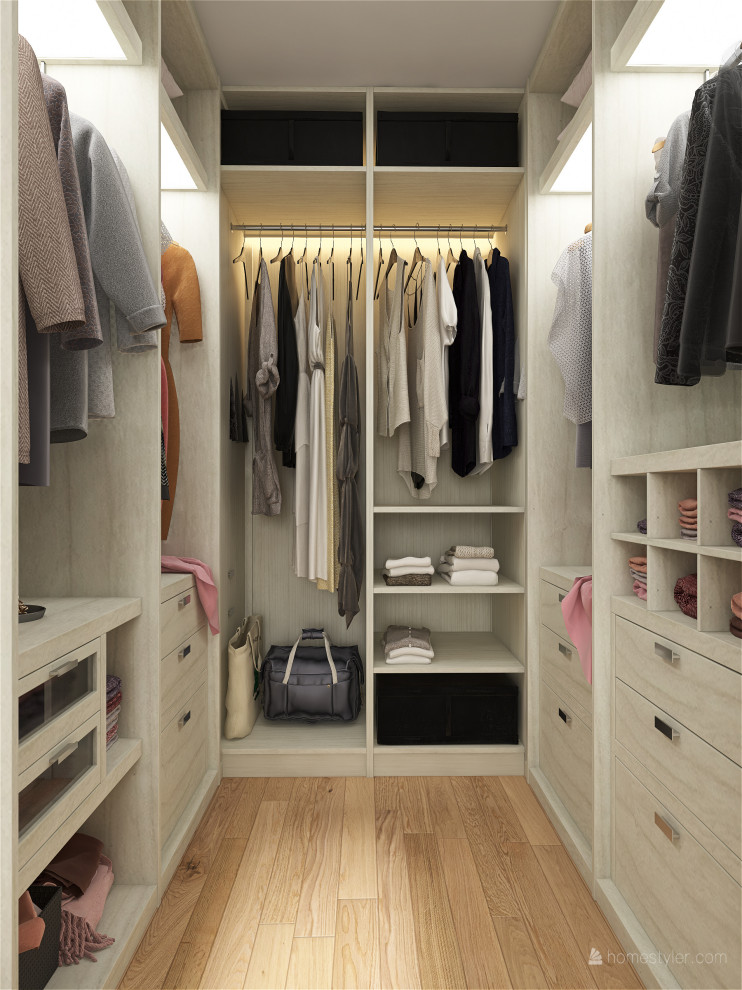 Квартира для семьи из трех человек с акцентами зеленого