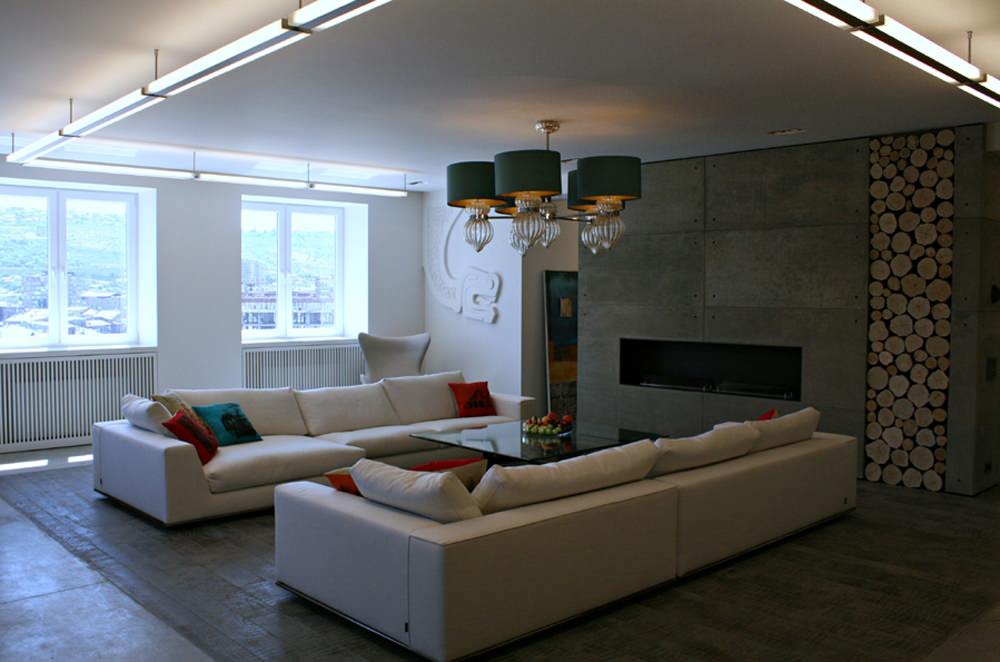 Art-studio apartment, 200 square meters