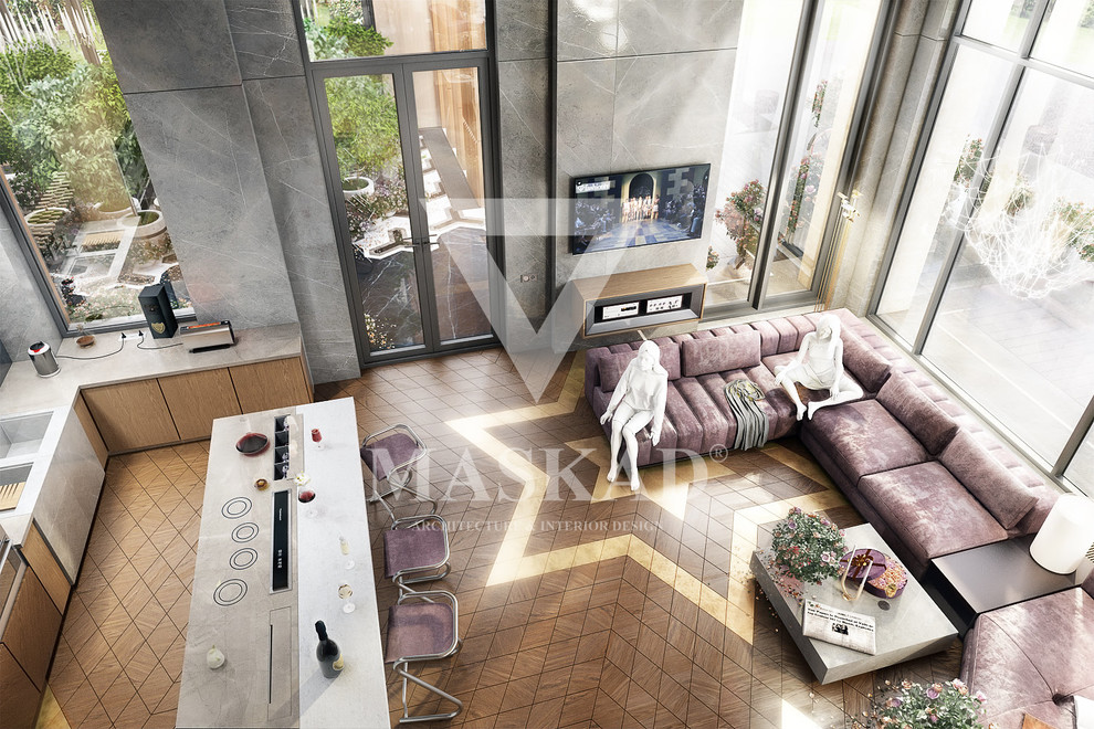 Интерьер в частном доме. Казань.