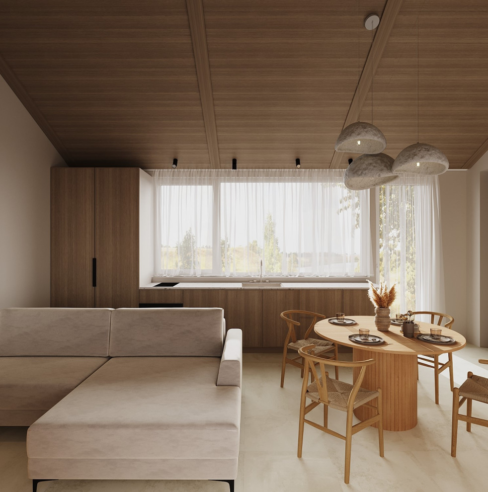 Обложка проекта: Кухня гостиная